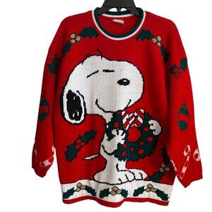 Vintage Snoopy & Friends Christmas Sweater